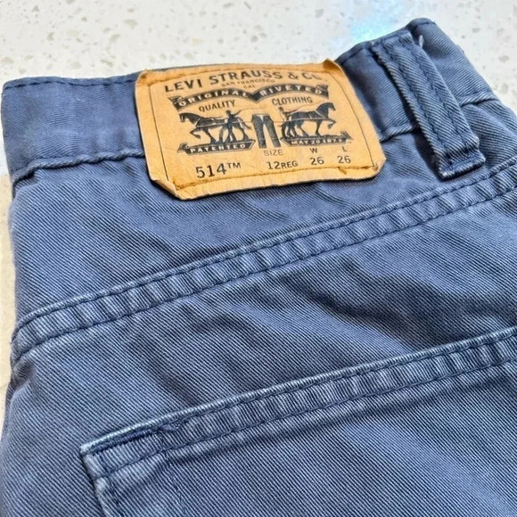 Levi’s 514 straight boys 12 regular 26x26 - Picture 4 of 6